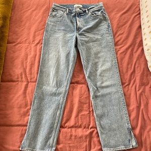 Abercrombie 90’s Straight Ultra High Rise denim; size 30/10R